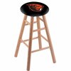 Holland Bar Stool Co Oak Counter Stool, Natural Finish, Oregon State Seat RC24OSNat